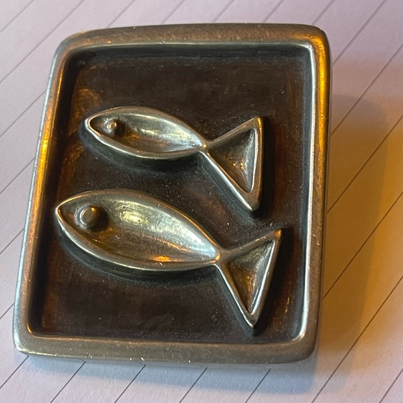 R TENN Swedish Vintage Brooch-free shipping - Picture 1 of 4